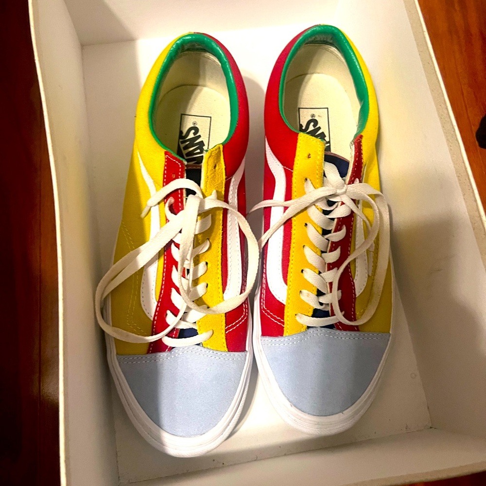 Multi color vans